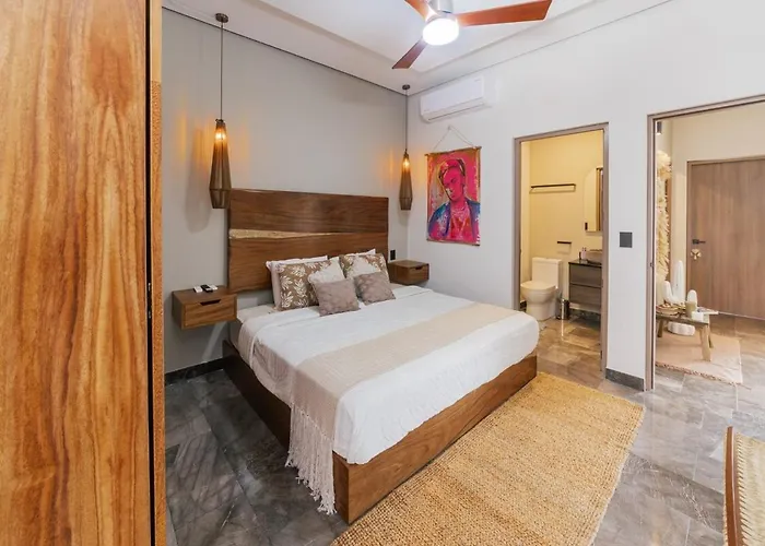 2 Luxury Terrace W Parcial Sea View Apartment Tulum