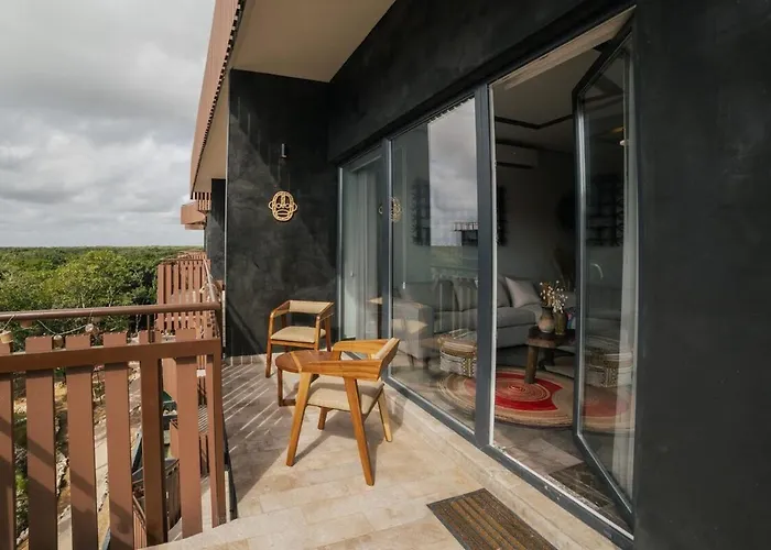2 Luxury Terrace W Parcial Sea View * Tulum
