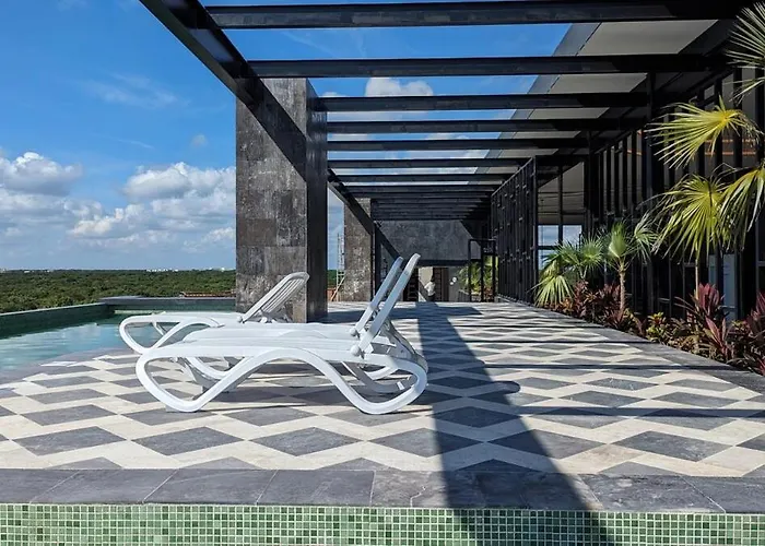 2 Luxury Terrace W Parcial Sea View * Tulum